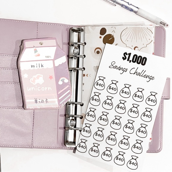 Savings Challenge Insert - Picture 2 of 3